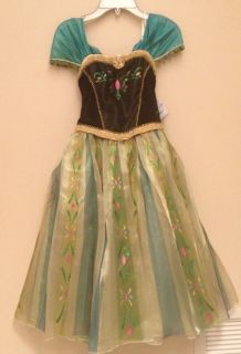  Frozen Princess Anna Costume Elsa's Coronation Dress 7 8 Sold Out