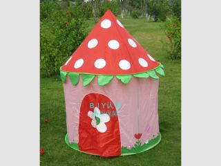 New Kids Boys Girls Princess Mushroom Tent Play Toy House CT08