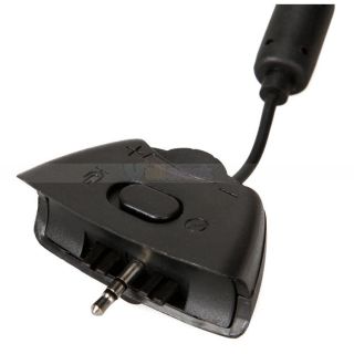 New Headset Headphone Earphone with Microphone Mic for Xbox 360 Live Black