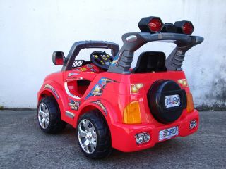 New Kids Ride on Car 6V 10AH Battery Power Electric Remote Control Car Wheels RC