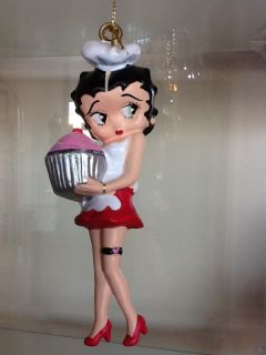 Kurt Adler New Collectible Betty Boop Hand Painted Chef Christmas ORNAMENT4 1 4"