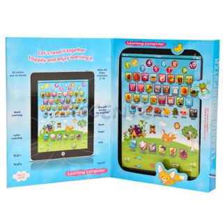 3 Colors Tablet Computer iPad Children Kids Educational Play Read Game Toy