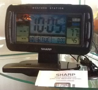 Sharp Radio Controlled Wireless Weather Station SPC775 Complete with Accessories