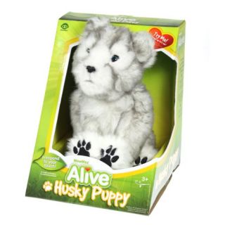 WowWee Alive Animal Plush Toy Motion Sound Husky Puppy