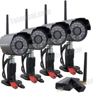 Digital Wireless Video Camera Home Security CCTV System