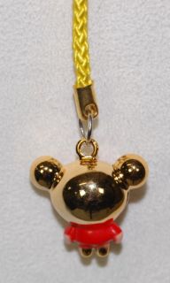 Gold Pucca Charm Cell Phone Pendant Asian Toy Gift New