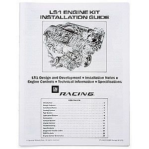 Chevrolet Performance 88959384 LS1 Engine Kit Installation Guide