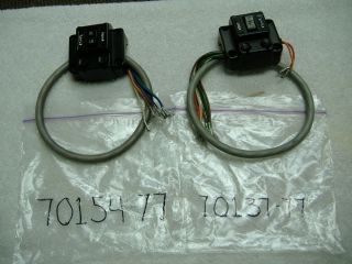 XLCR Switch Housings w Wires Lables Buttons Cafe Racer Harley Sportster