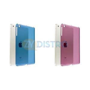 Blue Pink Crystal Back Case Cover Accessories for Apple iPad Mini New