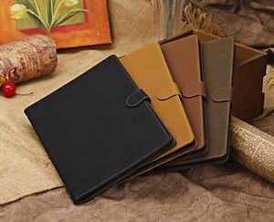Vintage PU Leather Smooth Smart Cases Covers for New Apple iPad 5 iPad Air 2013