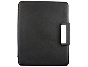 iLuv Genuine Leather Black Tablet Protector Cover Case Cases for Apple iPad