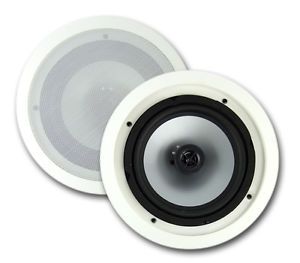 2 New VM Audio VMIS8 8" 350 Watt 2 Way in Ceiling Wall Surround Home Speakers