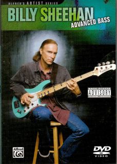 Billy Sheehan Advanced Bass Guitar Learn to Play DVD 038081220888