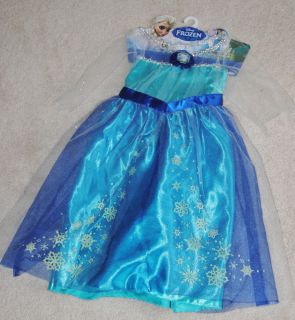 Disney Princess Elsa Frozen Dress Size 4 6X Dress Up Costume Sold Out Everywhere