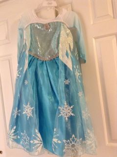  Elsa Dress Costume Size 7 8 Frozen New with Tags Ready to SHIP
