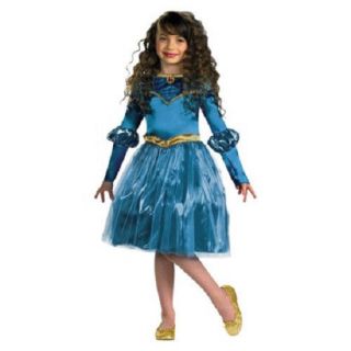 New Size 4 6X Disney Princess Brave Merida Girl Costume Free Halloween Bag