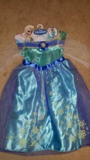 Disney Princess Elsa Frozen Dress Up Costume Sold Out 4 6 Yrs