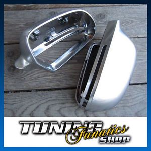 Audi Alu Matt Look Mirror Covers Caps Housings Audi A4 S4 8K B8 2008