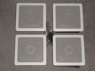 4 Boston Acoustic 325 in Wall Ceiling Flush Mount Square 2 Way Speakers