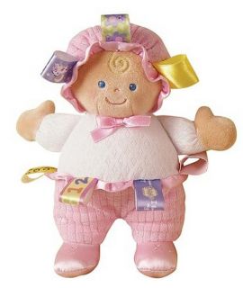 Mary Meyer Plush Taggies Baby Doll New