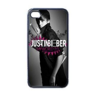 New Apple iPhone 4 Hard Case Cover Justin Bieber World