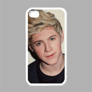 New Hot Niall Horan One Direction White Case Cover for iPhone 4 iPhone 4S