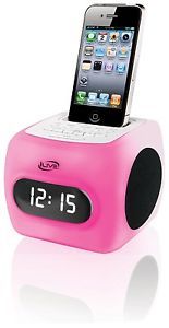 iLive ICP360 Color Changing Clock Radio Speaker Dock iPod iPhone Great Cond