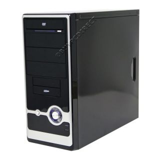New 939 Black ATX Computer Case w 550 Watt Power Supply