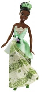 New Disney Princess Sparkling Princess Tiana Doll