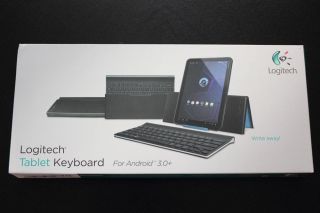 Logitech Tablet Keyboard Android 3 0 Bluetooth Wireless Keyboard Case Stand