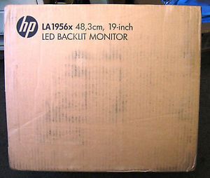 Brand New HP Compaq LA1956X 19 inch LCD LED Backlit Monitor VGA DVI USB 886112578954