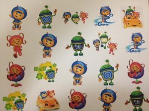 24 Team Umizoomi Candy Labels Stickers Birthday Party Favor Goody Bag Filler
