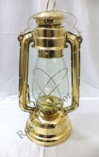 Vintage Hanging Table Lamp Lantern with Clear Glass Chimney Decorative Royal Art