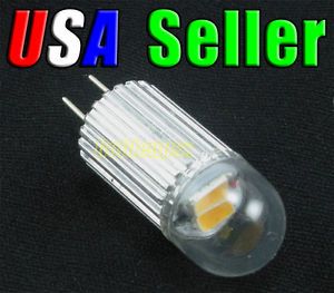 Lot of 6 12V Low Voltage Warm White G4 Base LED Malibu Replacement Light Bulbs