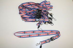 6 Costa Rica Country Flag Lanyards Keychains 20 inches Long New
