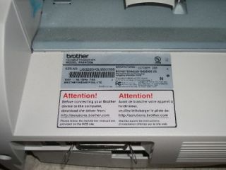Brother Intellifax 4750e Business Class Laser Fax Super G3 33 6 Kbps