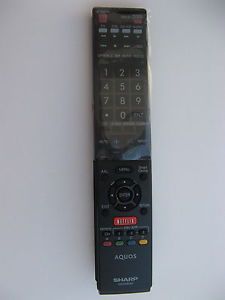 Sharp Aquos GB004WJSA 3D LED TV Remote Control Original