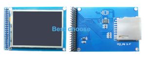 2 4" TFT LCD Display Touch Panel PCB Adapter Module