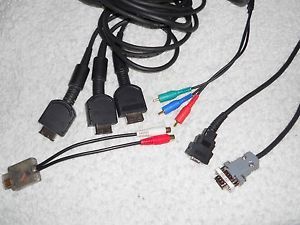 Nintendo GameCube Component D Terminal VGA Cable Custom Audio Cable L R RGB