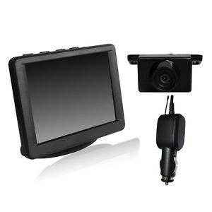 2 4G Wireless Car Reversing Rear View Backup System 3 5" TFT LCD Monitor Camera