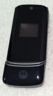 Motorola KRZR K1 Unlocked GSM Cell Phone World Phone ATT Tmobile Black