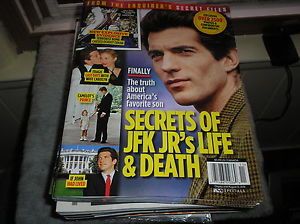 Enquirer's Secret Files Secrets of JFK Jr's Life Death Magazine