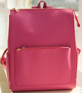Girlish Spring Color Square Rectangle Backpack Book Bag School Bag