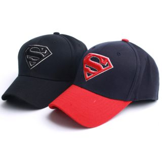 Superman Mark Baseball Ball Cotton Mens Womens Cap Golf Sports Hat Visor JJR