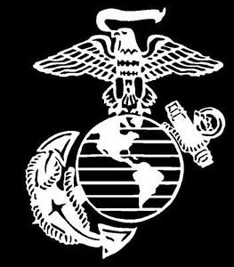 Marine Corps Emblem Vinyl Decal