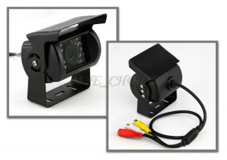 7" LCD Monitor Lorry Bus Car Rearview Waterproof Reversing Camera Video Cable