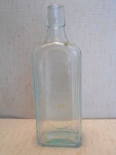 Antique Cardui Woman's Tonic Chattanooga Medicine Co Aqua Medicine Bottle