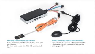 Mini Vehicle in Car GRS Tracker GSM GPS Antennas SOS Alarm Battery GT06N GPRS