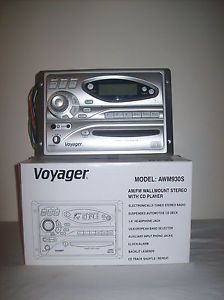 Audiovox Voyager AWM930S Am FM Wallmount Stereo with CD Player