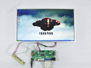 B NTA92C VGA DVI LCD Controller Board Kit for AUO B156XW02 1366x768 LED Screen